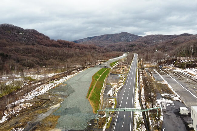 一般国道5号 共和町 国富北改良工事